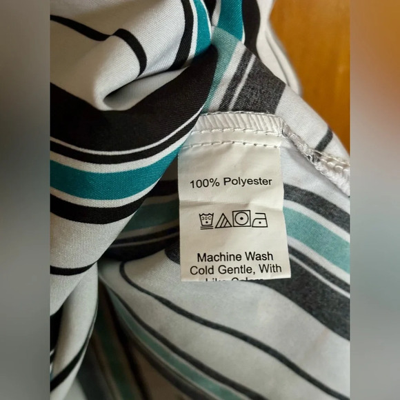 Shein Striped Sleeveless Wrap Top - Picture 8 of 8